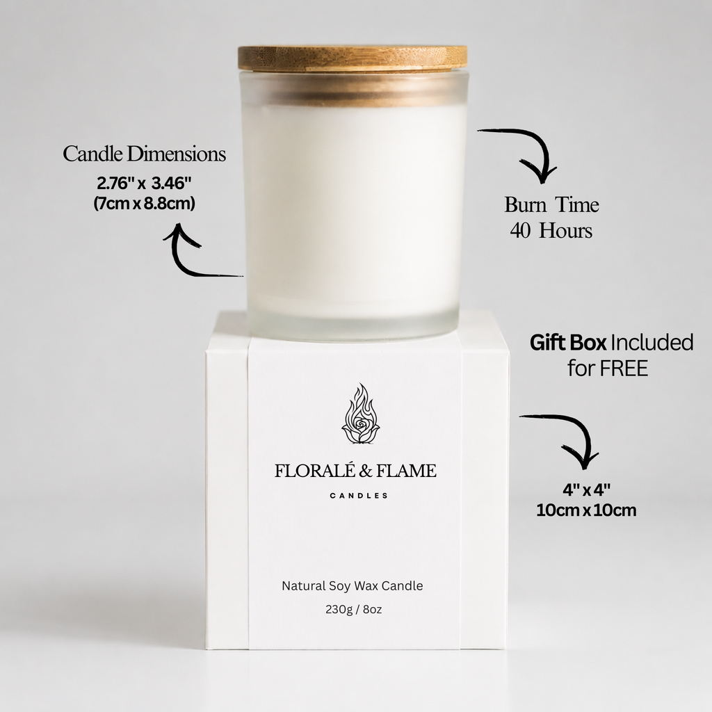 Custom Pet Memorial Candle – Hand-Poured Soy Wax with Personalized Name, Photo, Clean Scent, Eco-Friendly Gift