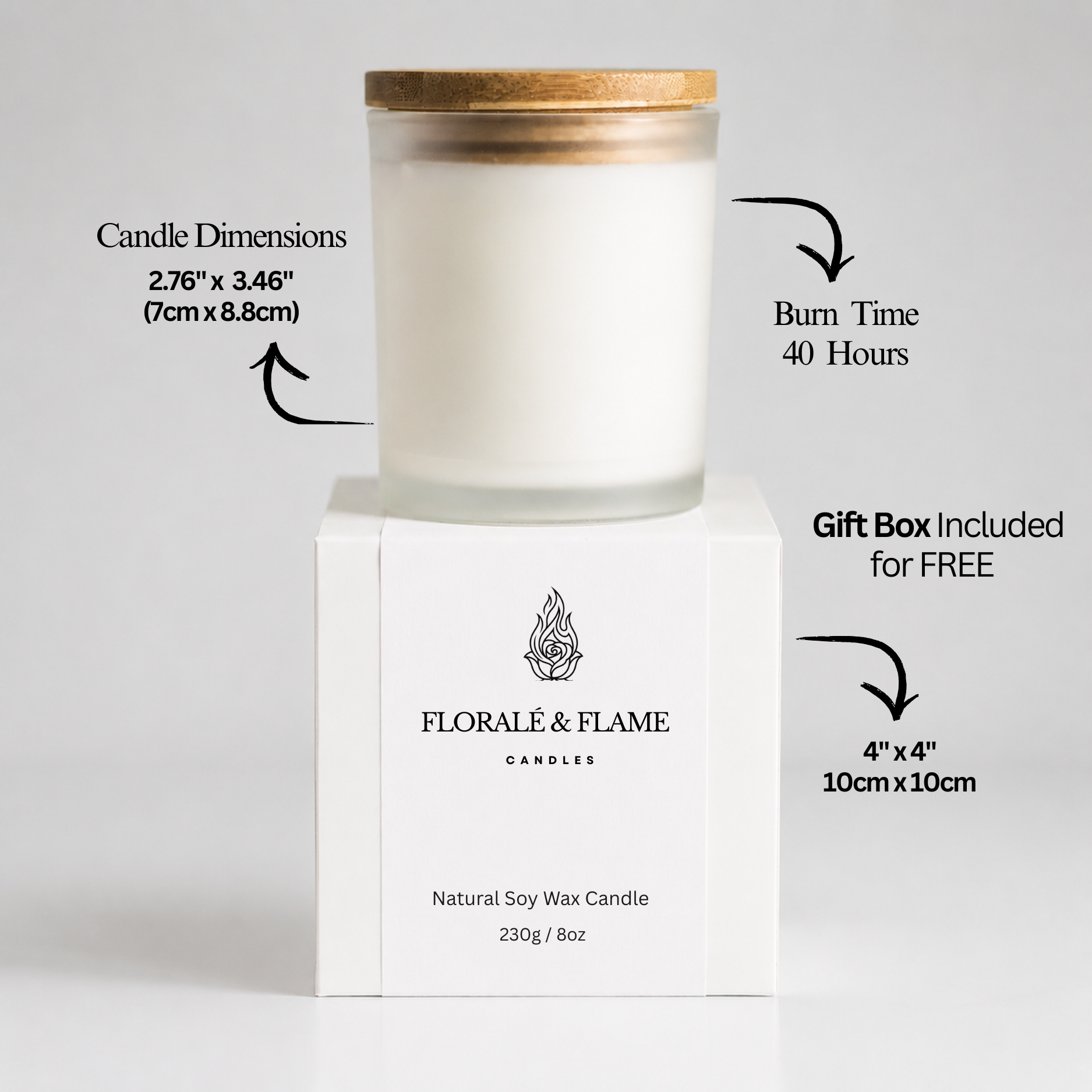 Custom Pet Memorial Candle – Hand-Poured Soy Wax with Personalized Name, Photo, Clean Scent, Eco-Friendly Gift